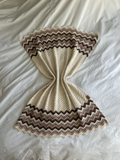 Organic Cotton Crochet Baby Blanket