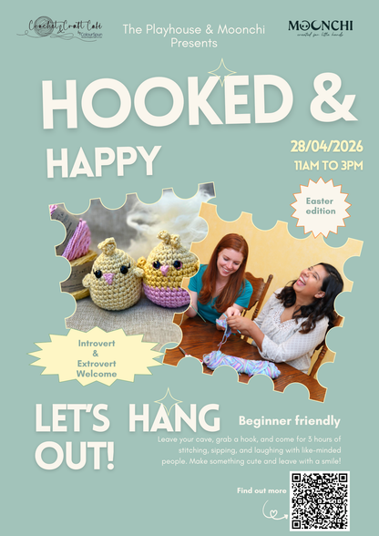 Hooked&Happy, crochet workshop: Easter edition